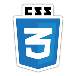 CSS 3 icon. 
